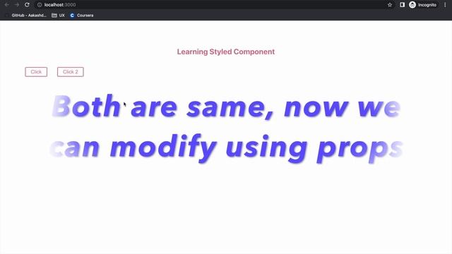 React Styled Components - 3 (Props Styles)