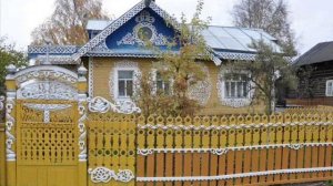 Вологда. Резной палисад.