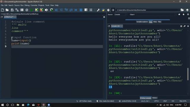 Python Coding