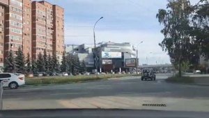 Выезд с парковки от МРЭО ГИБДД ул. Чкалова, 1 а Екатеринбург