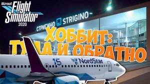 NordStar Москва - Н. Новогород и обратно | Microsoft Flight Simulator