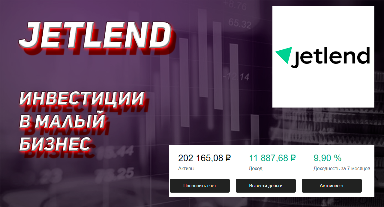 JETLEND - РЕЗУЛЬТАТЫ ИНВЕСТИЦИЙ ЗА МАРТ
