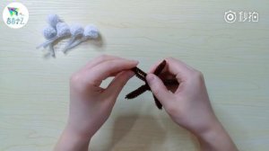 Цветы хлопка из синельной проволоки