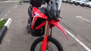 Honda crf 300 rally. Покупка. Первая поездка.