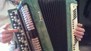 Разбор куплета песни Таганка на баяне