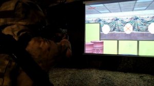 Военные Бурятии устроили стрельбы в лазерном тире