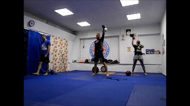 Кроссфит-комплекс. Функциональная подготовка бойцов в клубе Кудо Кайдзен