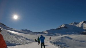 Skiing Sauze D'Oulx.