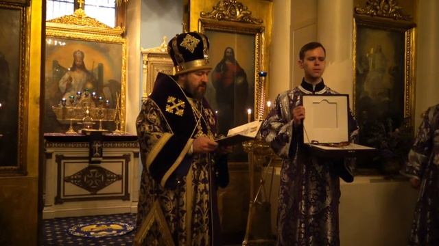 Об истории церковного хорового пения рассказал  митр. Иларион в 149-летие рождения С.В.Рахманинова. смотреть онлайн