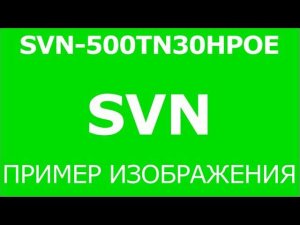 Уличная IP-камера SVN-500TN30HPOE (день).