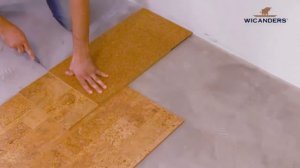 Укладка пробковых полов на клей