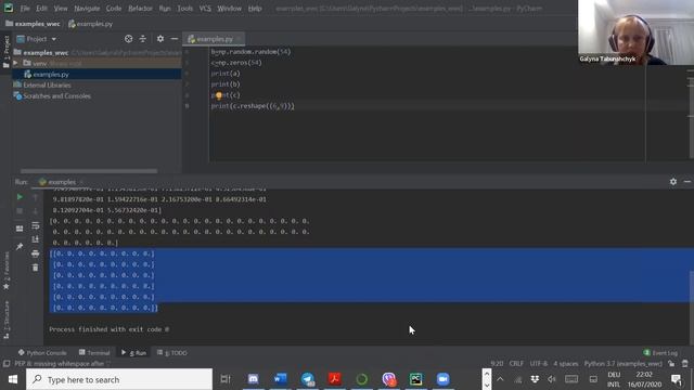 Numpy and Matplotlib for Data Analytics