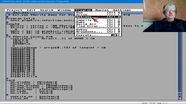 ✅ Amiga Freepascal And Highspeed Pascal VSprite Demo - Day 87