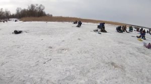 Рыбалка на Белом Озере, закрытие зимнего сезона.