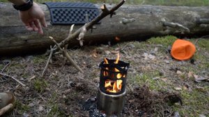 One day with nature: Щепочница Lixada + титановый котелок от TOAKS с Aliexpress #29