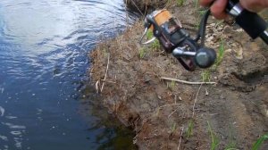 Ловля на джиг на реке с берега