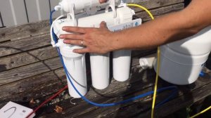 Боремся с железом в воде.Система фильтрации обратного осмоса.