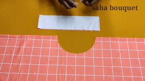 9 to 10 year girl full umbrella skirt Chatting and stitching