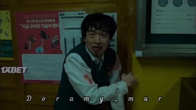 Остались одни в школе с зомби Клип к дораме «Мы все мертвы»? смотреть онлайн