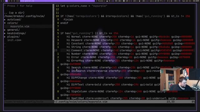 Creating a Vim Color Scheme and Ricing Rofi