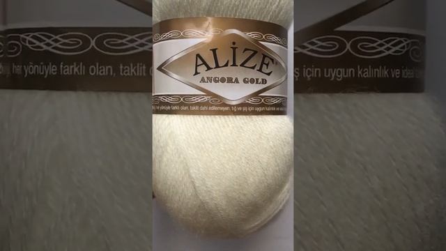 Подробный обзор пряжи Alize Angora Gold(Полушерсть с ангорой) №450 Жемчужный