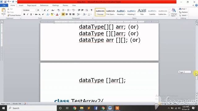 Array in Java || Types of Array || Explain with example || Advantage and Disadvantage of Array смотреть онлайн