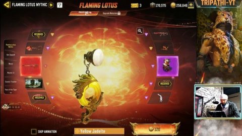 BUYING ! MYTHIC DL Q33 LOTUS FLAMES / MAX UPGRADE / CALL OF DUTY MOBILE / AK 47 BURNING RUBY #codm