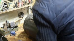 Смокер из газового баллона 1 часть печь под казан