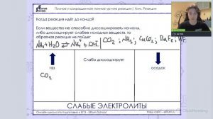 Химия ЕГЭ Полное и сокращенное ионное уравнение реакций