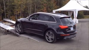 Ауди quattro даёт жару по бездорожью