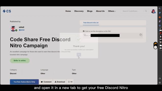 Discord How to Get Free and Unlimited Discord Nitro 2024! смотреть онлайн
