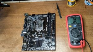 MSI B360M PRO-VD не реагирует на кнопку включения - диагностика
