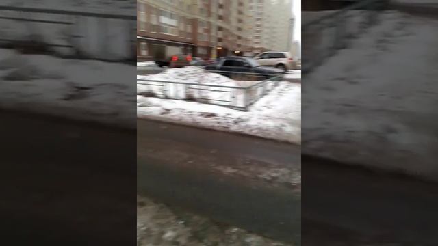 Стоп гололёд Подольск Кузнечики Бульвар 65ти летия Победы