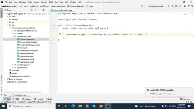 Java 1.8 New features | Predefined Functional Interface | Consumer | Java 8 Consumer Interface смотреть онлайн