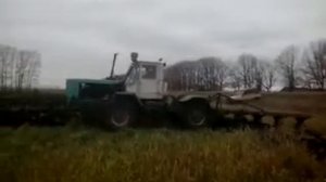 зябь на Т-150