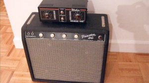 1964 Fender Princeton Amp - Weber Mass 150 Attenuator Demo
