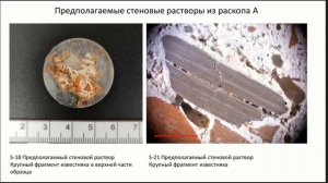 Хронология построек на территории Юрьева монастыря по данным исследования строительных растворов