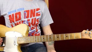 Как играть Глэм Метал на гитаре - Motley Crue Kickstart My Heart