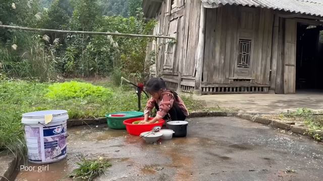 The poor girl spent 5 days harvesting agricultural products to sell at the market смотреть онлайн
