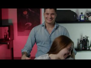 Head barber massage | массаж головы  | АСМР Массаж для девочки