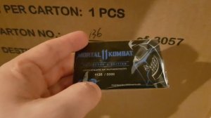 Unboxing Mortal Kombat 11 Ultimate Kollector's edition PS5