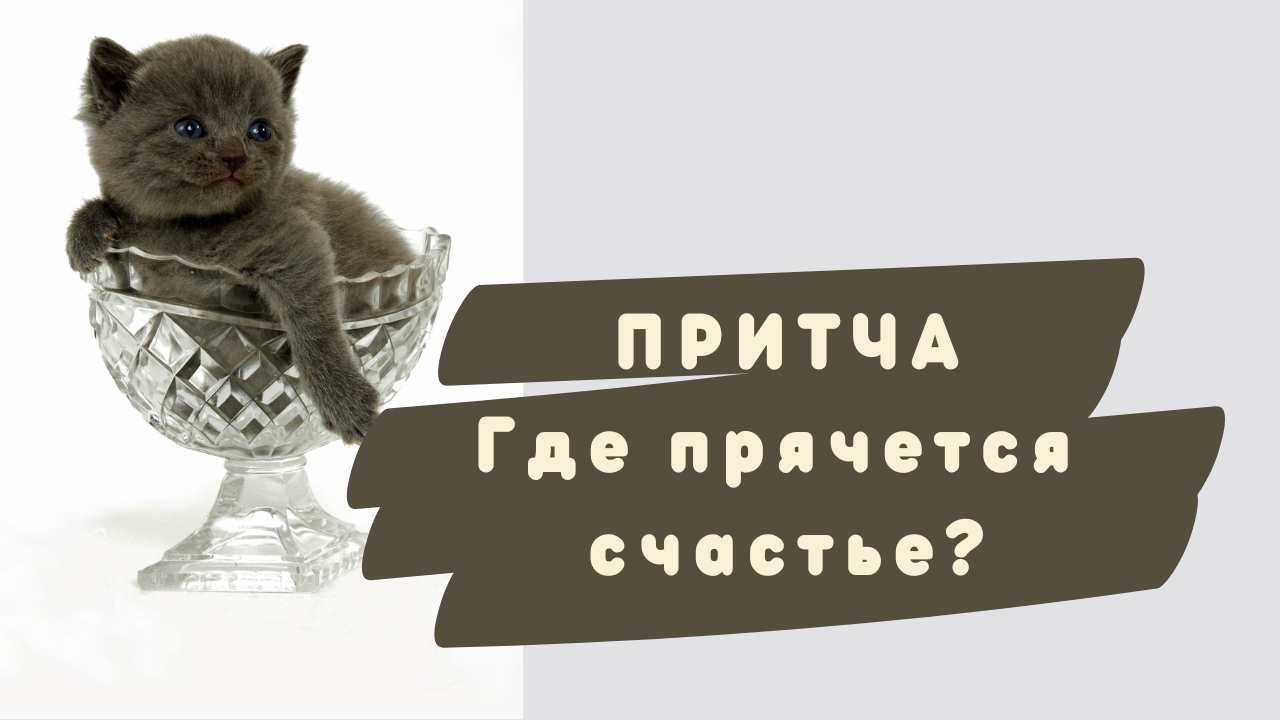 Притча "Где прячется счастье?"