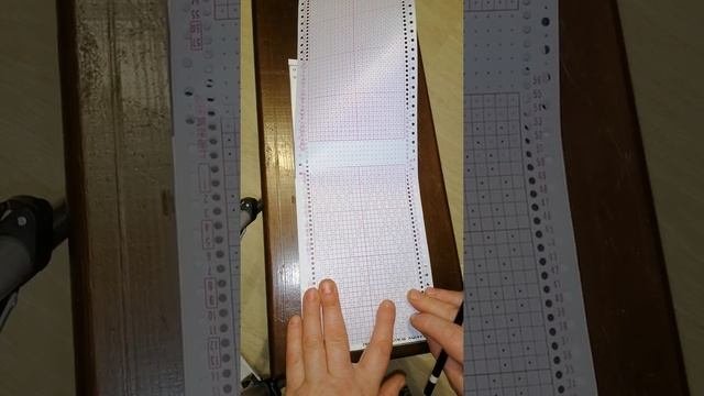 Бумажные шаблоны для набивки перфокарт. Как пользоваться. #машинноевязание