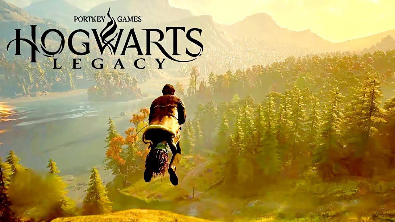 УРОК ПОЛЁТОВ НА МЕТЛЕ - ЛУЧШИЙ МОМЕНТ ИГРЫ HOGWARTS LEGACY (ХОГВАРТС НАСЛЕДИЕ) смотреть онлайн