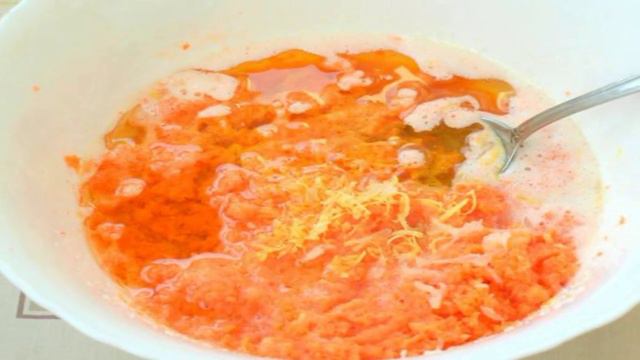 Морковный пирог