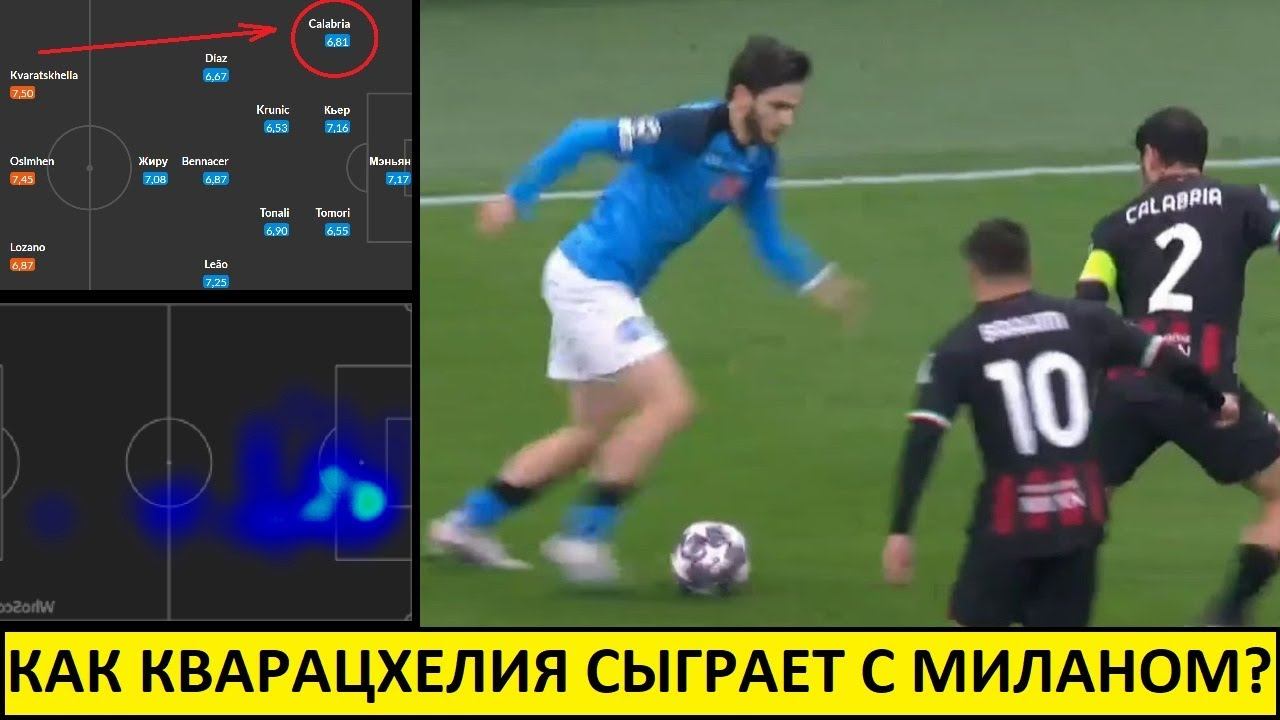 Как Кварацхелия сыграет с Миланом?