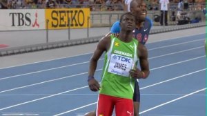 Kirani James snatches victory in the Men's 400m Final