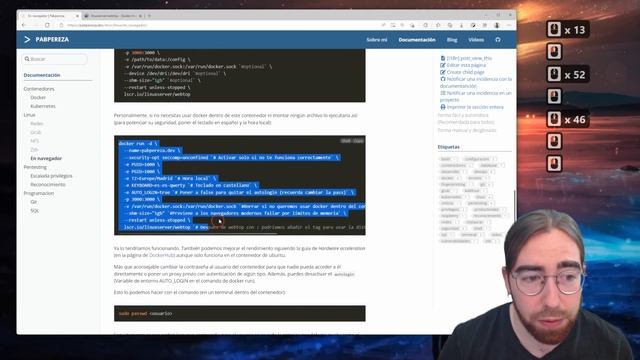 ¿Linux en un navegador web? - Con un comando y docker lo tendrás смотреть онлайн