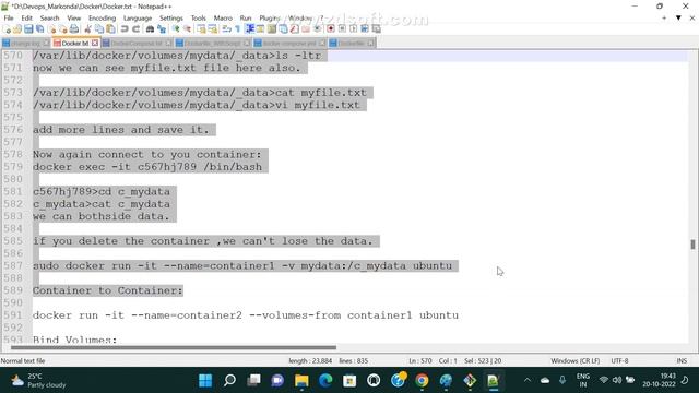Docker Volume смотреть онлайн
