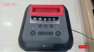 LG XBOOM Party Speaker XL5S Unboxing #LG #XBoom #partyspeaker